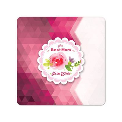 Fridge Magnet Square - Best Mom